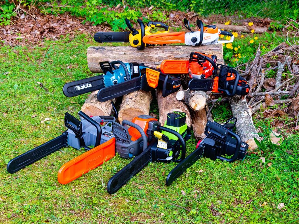 How to Use an Electric Chain Saw